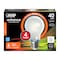 Feit Electric Feit Enhance A19 E26 (Medium) Filament LED Bulb Soft White 40 Watt Equivalence 4 pk A1940/927CAFIL4 - alternate 1
